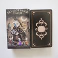 thumbnail image 1 of Cartas de oráculo de baraja de Tarot para mujeres y niñas, juego de cartas de adivinación misteriosa, bruja verde, juego de mesa, nuevo Fivean unisex, 1 of 2