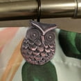 thumbnail image 6 of RENACLIPY Easy Install Owl Shower Curtain Hooks, Brown, 12 Pieces - Home Decor Accessories, 6 of 6