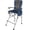 Blue, variant on REDCAMP Padded 31" Bar Height Tall Folding Camping Chairs for Adults, Heavy Duty 330 lbs Directors Chair Foldable with Foot Rest and Cup Holder, Blue