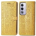 thumbnail image 3 of Funda Cartera FOXDOCK para OPPO A3 Pro , Flip PU con Relieve de Gatos y Perros, Tarjetero y Soporte, 3 of 6
