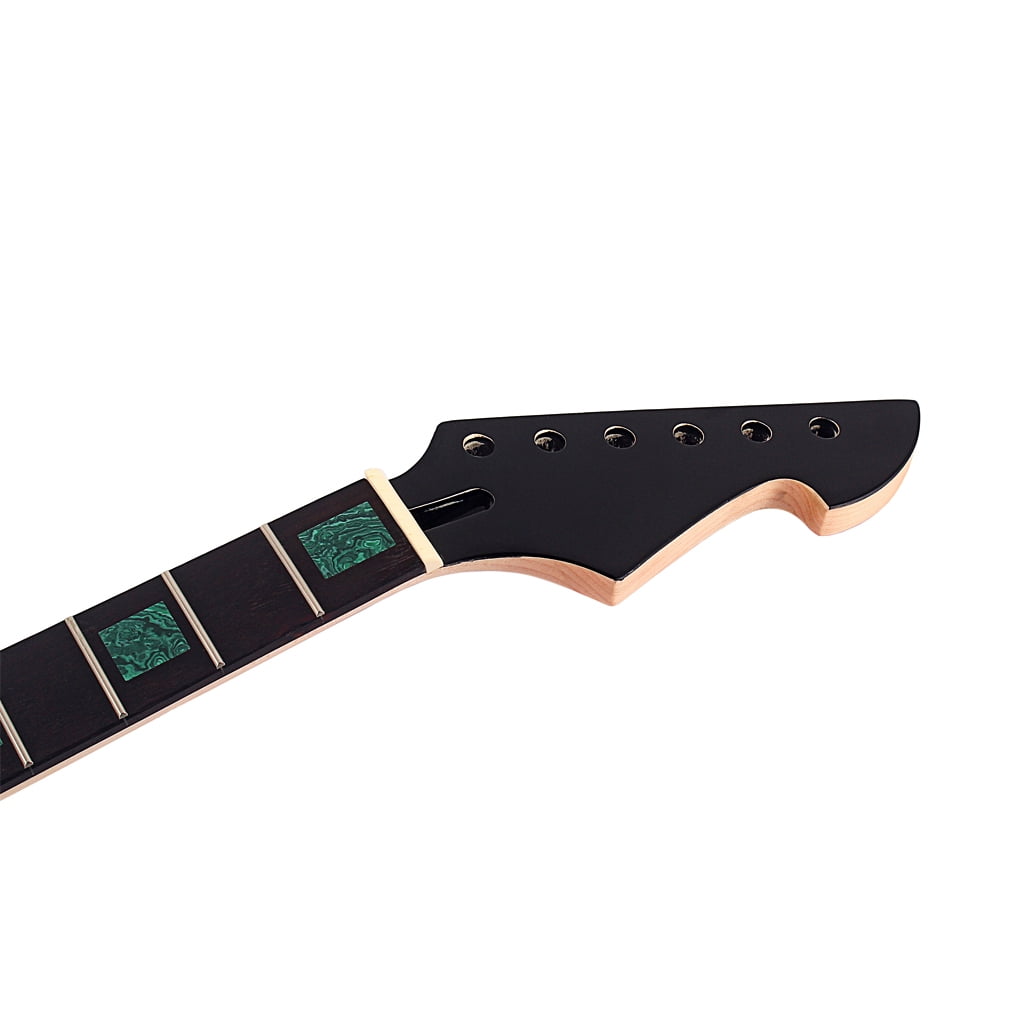 WINDLAND New Technology wood Neck For Electric guitar Zebra Wood Neck "