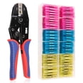 thumbnail image 1 of Herramienta de crimpado HKS para conectores termorretráctiles con 180 piezas AWG 22-10, 1 of 5