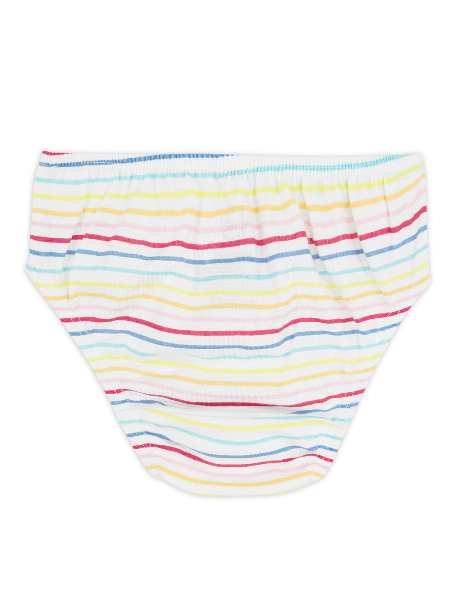 Wonder Nation Toddler Girls Underwear Briefs, 6-Pack, Sizes 2T-5T