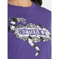 thumbnail image 4 of Beetlejuice Women's Graphic Tee with Short Sleeves, Sizes XXS-XXL, 4 of 5