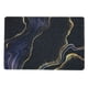 thumbnail image 1 of Tapete Marmoleado Negro/Morado /Dorado, 1 of 2