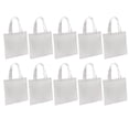 thumbnail image 1 of Bolsas de compras Sunnimix de sublimación Ligera 10 piezas con asas, 1 of 8