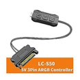 thumbnail image 5 of Lc-s50 Argb 5v 3pin To Sata Power Supply Motherboard Synchronization Interface Light Controller For Computer, 5 of 5