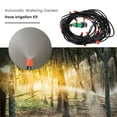 thumbnail image 2 of Automatic Watering Garden Hose Drip Irrigation System Kit with Nozzle (15m), 2 of 7