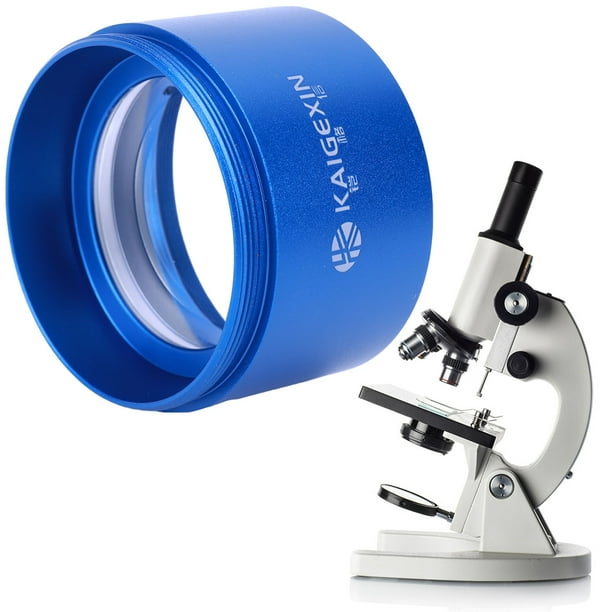 Lente Objetos Auxiliares 0.5X 0.7X Útil para Microscopio Con Zoom Estéreo Trinocular