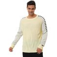 thumbnail image 1 of Suéter Unique Bargains de punto informal para hombre Beige L, 1 of 6