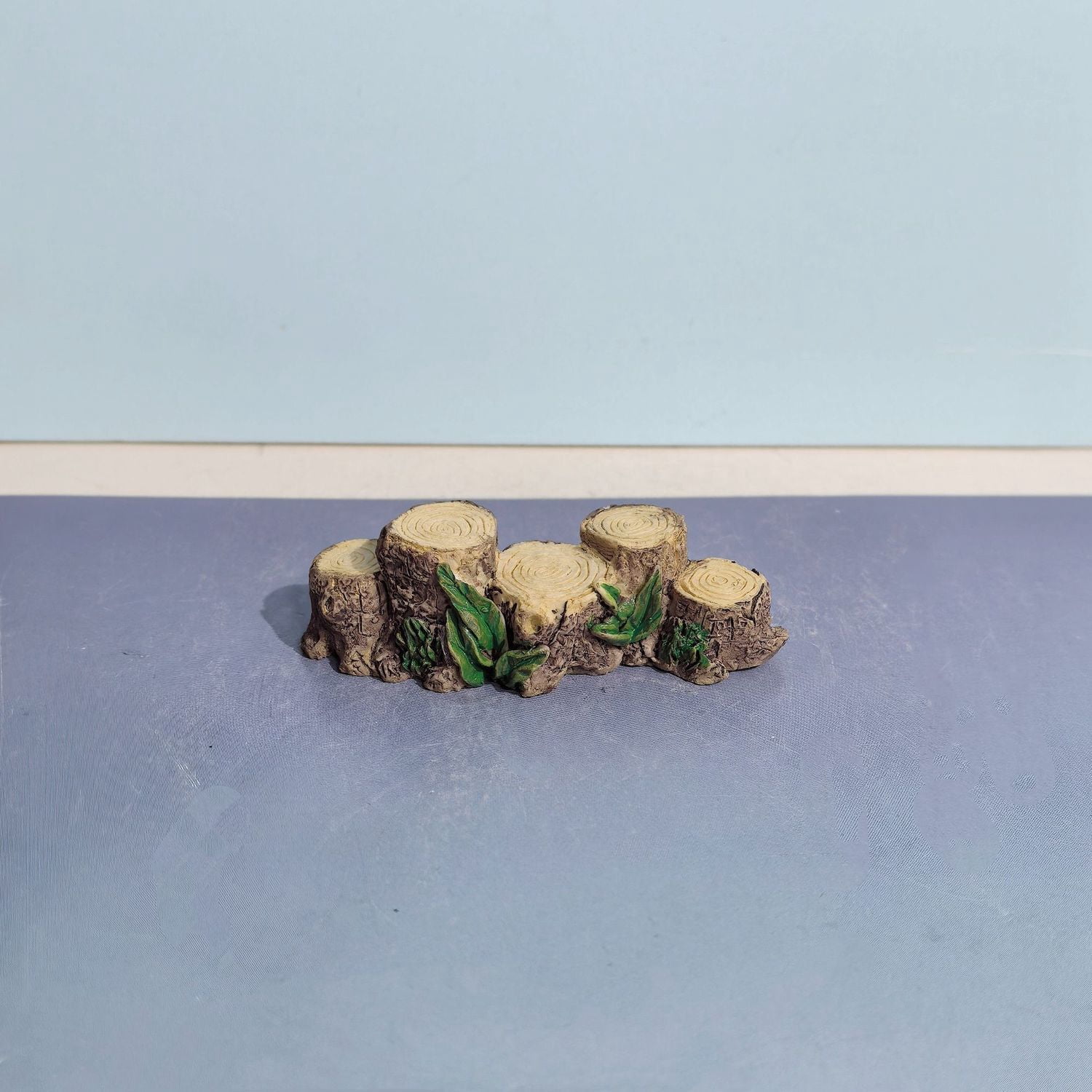 Mini artificial small stake bridge resin ornament micro landscape decoration sand table bonsai climbing pet fish tank sinking landscaping