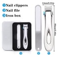 thumbnail image 5 of Lieonvis Nail Clippers 15mm Wide Jaw Opening Toenail Clippers for Seniors Thick Toenails/Ingrown Toenail Treatment Heavy Duty Fingernail Clipper for Manicure Pedicure Men & Women Big, 5 of 10