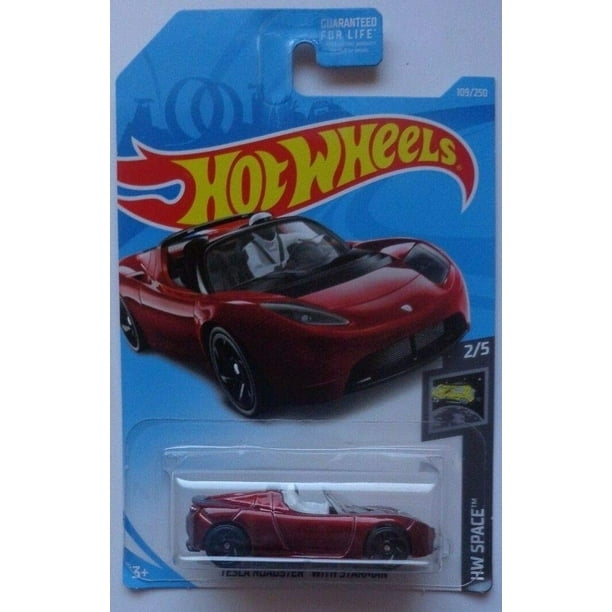 Hot Wheels 2019 HW Space Tesla Roadster with Starman Figure 109