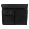 thumbnail image 1 of Bolsa lateral para silla de ruedas, bolsa organizadora para andadores, andadores y scooters de movilidad, bolsa de almacenamiento impermeable, ideal para personas mayores, color negro, 1 of 8