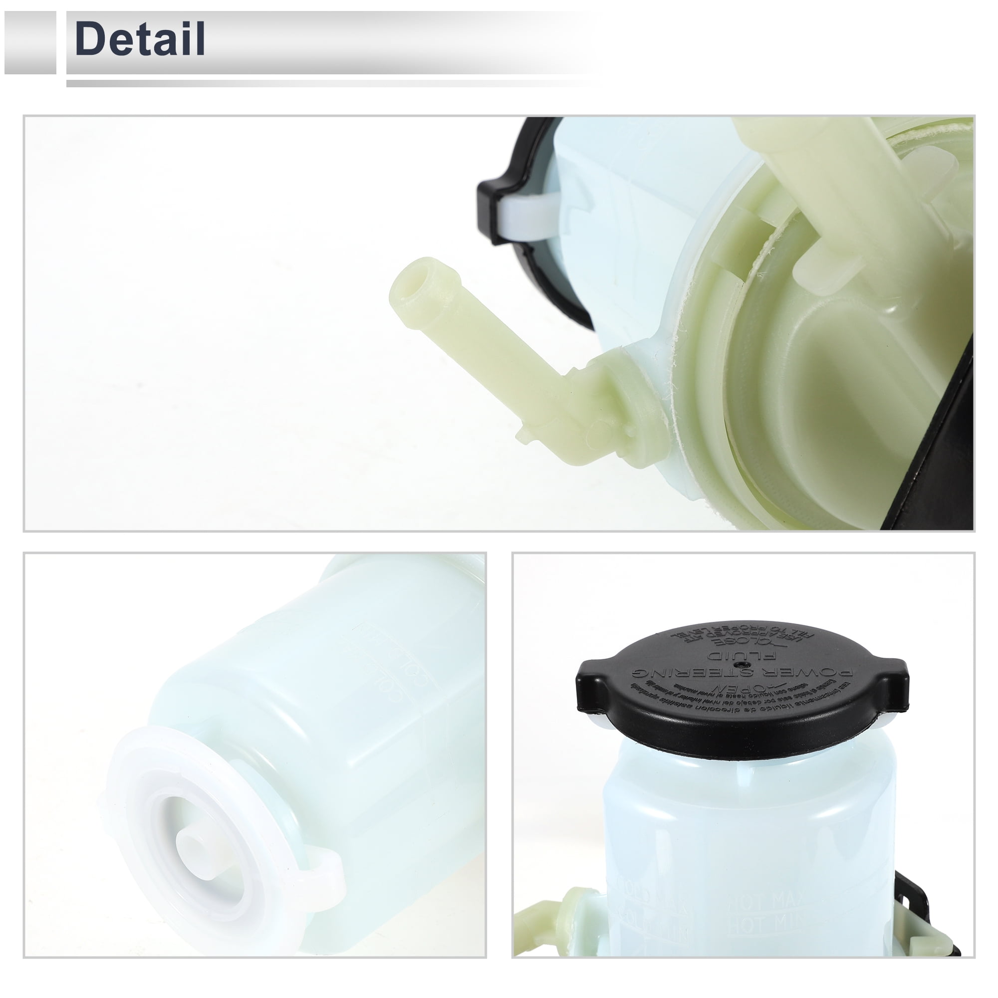 Unique Bargains Power Steering Reservoir for Toyota 4runner Fj 2003-2010 Automotive Power Steering Tank 1 Pcs