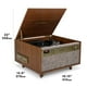 thumbnail image 2 of Tocadiscos Victrola Century Natural con Bluetooth y Auxiliar 3 Velocidades Diseño de Medio Siglo, 2 of 9