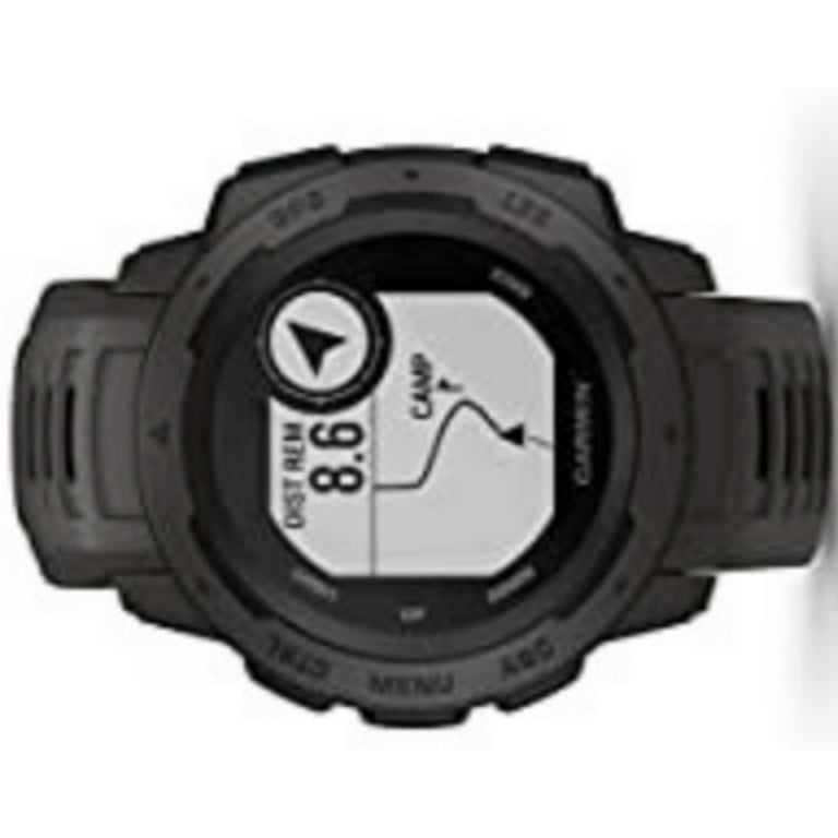 Styring lounge blåhval Garmin Instinct™ - Rugged GPS Watch, Graphite - Walmart.com