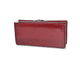 thumbnail image 2 of Piel Genuina Cartera Mujer Largo Lujo Patrón De Cocodrilo Xtellar rojo, 2 of 4