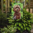 thumbnail image 2 of Carolines Treasures BB9549GF Brown Cockapoo St.Patricks Flag Garden Size, 2 of 3