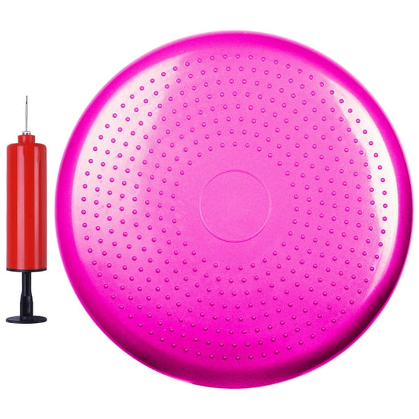 Balance Board Disc Wobble Pad Bola de Disco de equilibrio inflable Físico Cola Tabla de equilibrio