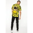 thumbnail image 5 of Peanuts Men's Officially Licensed Charlie Brown Good Grief Tie Dye Tee T-Shirt (Small, Black/Yellow Tie Dye), 5 of 5