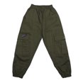 thumbnail image 3 of uikmnh Snow Pants Boys Casual Jogger Pants Warm Lined Cargo Trousers with Adjustable Ankle for Outdoor Play and Daily Wear Comfort Size:5-6 Years, 3 of 9