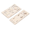 thumbnail image 4 of Kits de modelos de coches de Madera Bling Bling coches de carreras 4WD rompecabezas de construcción, 4 of 12