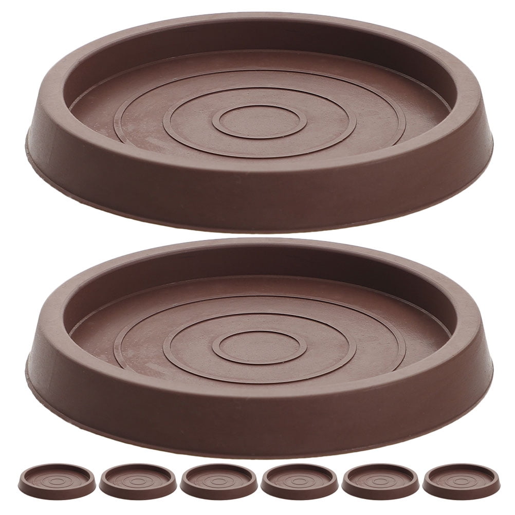 pcs Furniture Coasters Cups Chair Leg Floor Protector Round