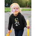 thumbnail image 2 of Kids On Clouds With Moon Hoodie Toddler -Image by Shutterstock,  5 Toddler, 2 of 4