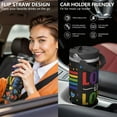 thumbnail image 6 of 1pc Love Is Love 30oz Tumbler with Straw & Handle - Insulated Stainless Steel Cup | Holiday Gift for Man Women (Christmas, Valentine's, Birthday), 6 of 7