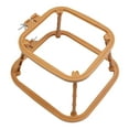 thumbnail image 1 of Rongfmy Desktop Embroidery Frame Cross Stitch Frame for Sewing Punch Needle Quilting Khaki, 1 of 9