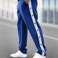 thumbnail image 2 of Men's Casual Patchwork Sweatpants Comfortable Drawstring Sportswear Trousers With Multiple Pockets For Everyday Wear, 2 of 7
