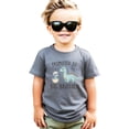 thumbnail image 4 of Dinosaur Big Bro Shirt for Boys New Big Brother Dino Sibling T-Shirt Granite Heather Shirt 5-6, 4 of 5