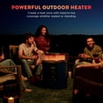 thumbnail image 2 of Ninja Fireside360 Outdoor Heater & Fire Pit, Cyberspace Gray, 2 of 8