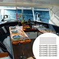 thumbnail image 4 of 1 Set Kayak Handle Stainless Steel Handles Kayak Replacement Handles Yacht Handles with Screws, 4 of 5