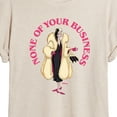 thumbnail image 3 of Disney Villains - None Of Ur Business - Women's Oversized T-Shirt, 3 of 5