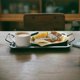 thumbnail image 4 of European Retro Square Iron Plate With Handles Metal Vintage Tray, 4 of 4