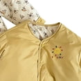 thumbnail image 5 of Ruyang Kids Cute Bear Reversible Jacket Toddler Boys Girls Winter Warm Lightweight Puffer Coat Button Quilted Outwear, 5 of 5