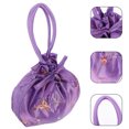 thumbnail image 1 of Phenofice Pequeño De Mujer Violeta Con De Cordón Portátil Y Delicado, 1 of 8