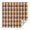 Brown Beige Green, variant on Brown Beige Green and Red Checkered Pattern Square Tablecloth,Waterproof Square Table Cover,Wipeable Spillproof Washable Table Cover for Home Kitchen Party Decor 42"X42"(107x107cm)