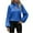 Blue, variant on Yotami Women's Long Sleeve Satin Blouse, Mock Neck Work Silk Shirts, Dressy Casual Tops for Business Office