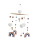 thumbnail image 5 of Cuna de bebé móvil, guardería móvil, desarrollo temprano, decoración de guardería Bohemia, carillón de viento para niños, niñas, bebés y niños Naranja, 5 of 9