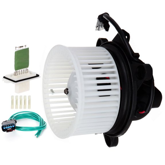 AUTOMUTO AC Heater Blower Motor Module with Wheel and Resistor Replace 4885669AC 2001-2002 for Dodge for Dakota,2001-2003 for Dodge for Dakota 3.9L,2001-2004 for Dodge for Dakota
