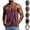Red, variant on HAJWOH Mens Muscle Tank Top Summer Classic Running Workout Tops Lightweight Baggy Compression Sleeveless Shirts