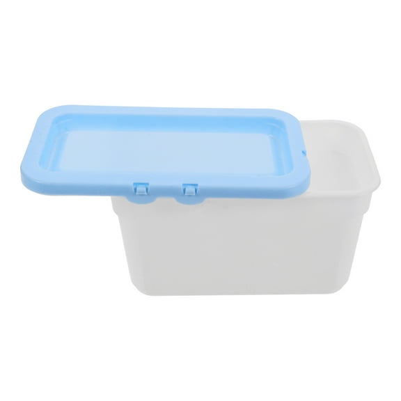 Laundry Pod Storage Particle Container Thickened Desktop Beads Blue