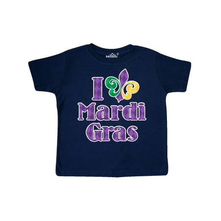 

Inktastic I Love Mardi Gras Gift Toddler Boy or Toddler Girl T-Shirt