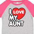 thumbnail image 4 of Inktastic I Love My Aunt Boys or Girls Toddler T-Shirt, 4 of 5