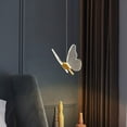 thumbnail image 4 of Creative Butterfly Chandelier Lamp Ceiling Light Bar Bedroom 1 piece, 4 of 7