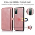 thumbnail image 5 of Galaxy S20 FE 5G Case, Allytech Multi-Function 2-in-1 Detachable Back Cover Multiple Credit Cards Holder and Cash Pocket Folio Flip Stand Wallet Purse Case for Samsung Galaxy S20 FE 6.5-Inch, Rosegold, 5 of 8