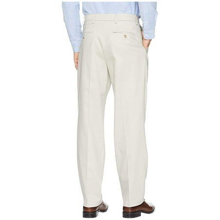 Dockers Men's Relaxed Fit Signature Khaki Lux Cotton Stretch Pants - Pleated